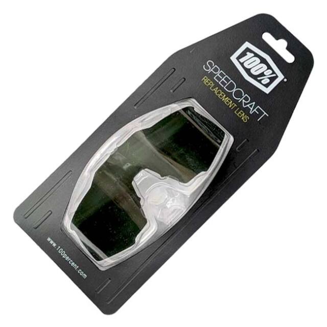 【10％OFFマジッククーポン対象】【交換用レンズ】100%(ワンハンドレッド) SPEEDCRAFT スピードクラフト用 リプレイスメントレンズ ※本体は別売※ 69032-00007 グレーグリーン(25y12m)