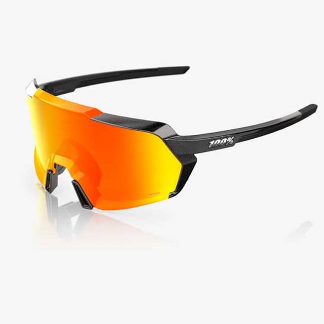 最新作 100% Korbin ワンハンドレッド サングラス コービン レッド系ミラーレンズ サングラス【KORBIN/HiPER