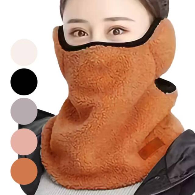【顔をすっぽり覆って寒さ対策を】 ユニセックス フェイスバラクラバ フェイスマスク 防寒対策 スポーツ ウォーキング アウトドア TE299998(25y11m)