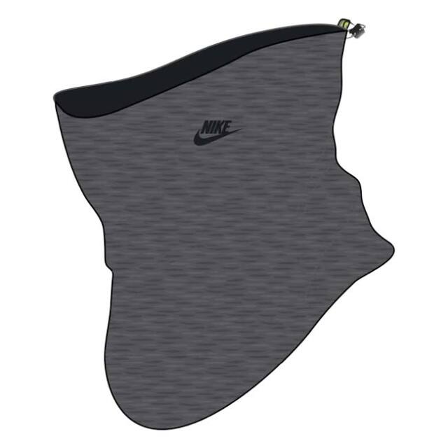 ナイキ(NIKE) ユニセックス CLUB クラブ リバーシブル ネックウォーマー CW5036-013 チャコールヘザー×ブラック(26y10m)