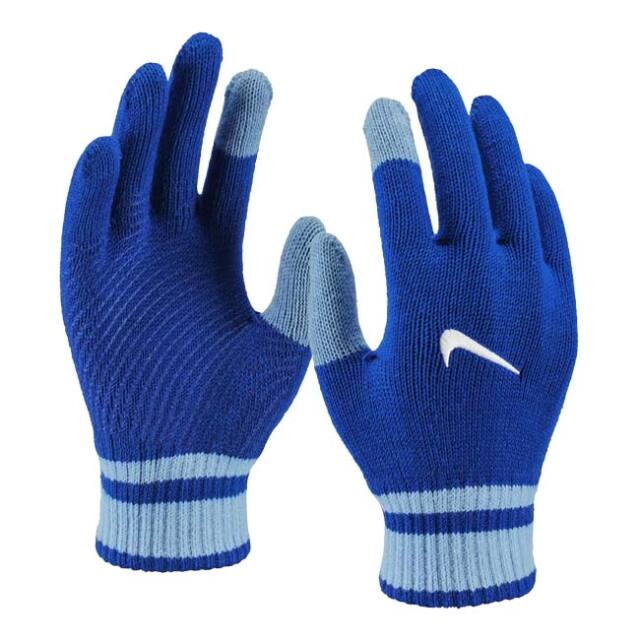 ナイキ(NIKE) ジュニア YOUTH ニットテック グリップ グローブ グラフィック3.0 スマホ対応手袋 CW3031-466 Gロイヤル×LAブルー(26y1m)