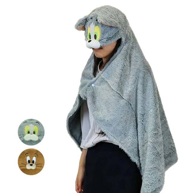 丸眞(マルシン) トムとジェリー フードブランケット フード付きブランケット 4105085(25y11m)