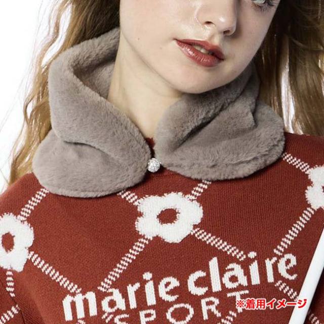 marie claireゴルフ 未使用 ニット帽.ネックウォーマー marie claire(マリ・クレール) 2024 レディース マグネット
