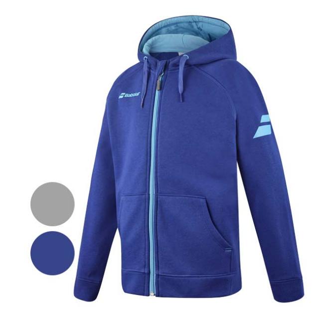 【20%OFFクーポン対象10日まで】バボラ(Babolat) ジュニア EXERCISE エクササイズ フード付きジャケット 4JP2121(24y9mテニス)