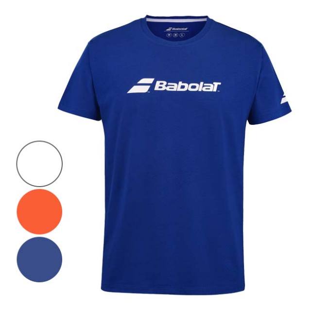 バボラ(Babolat) 2024 ジュニア(ボーイズ) EXERCISE エクササイズ ロゴ 半袖Tシャツ 4BP2441(24y8mテニス)