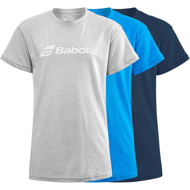 【20%OFFクーポン対象10日まで】バボラ(Babolat) ジュニア(ボーイズ) エクササイズ ロゴTシャツ 4BP1441(20y2mテニス)