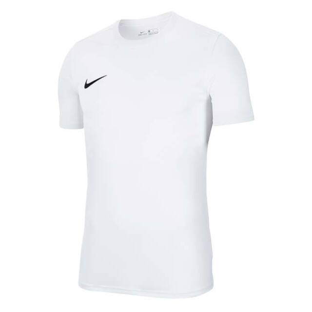 ナイキ(NIKE) ジュニア Park 7 パーク7 Dri-FIT 半袖 ジャージ Tシャツ BV6741-100 ホワイト×ブラック(26y4mサッカー)