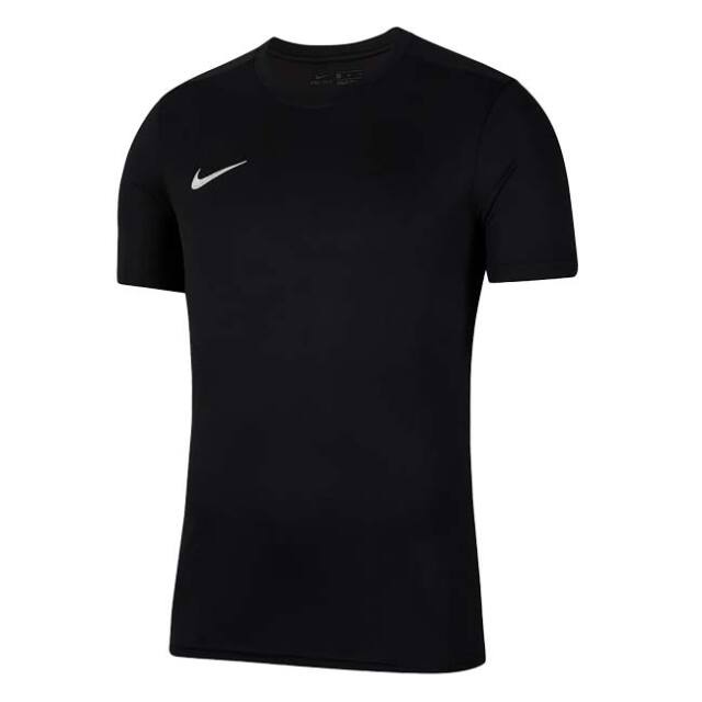 ナイキ(NIKE) ジュニア Park 7 パーク7 Dri-FIT 半袖 ジャージ Tシャツ BV6741-010 ブラック×ホワイト(26y4mサッカー)