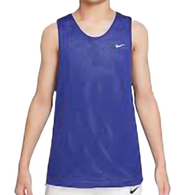 ナイキ(NIKE) 2025 SU ジュニア YTH Dri-FIT リバーシブル ジャージー タンクトップ FZ5242-539 Dナイト×ドール×WH(539)(25y4mバスケ)