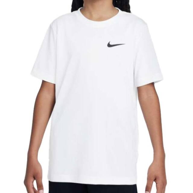ナイキ(NIKE) 2025 SU ジュニア YTH Dri-FIT Legend レジェンド スウッシュ LBR 半袖Tシャツ FZ5198-100ホワイト(25y4mトレーニング)