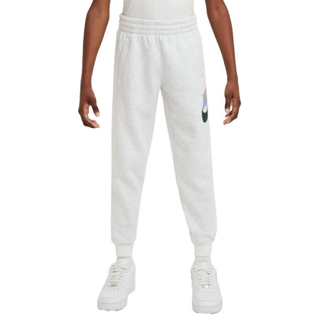 在庫処分特価】ナイキ(NIKE) 2024 HO ジュニア CLUB クラブ フリース ジョガーパンツ ロングパンツ FD2995-051バーチヘザー×バストグレー(24y12mトレーニング)