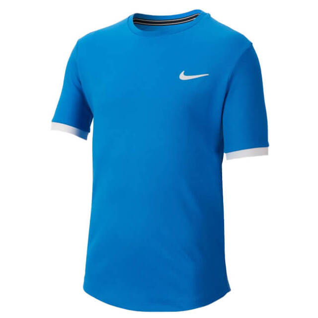 在庫処分特価】ナイキ(NIKE) ジュニア(ボーイズ) DRI-FIT ゲームシャツ CD0072-403 シグナルブルー並行輸入品(20y10mテニス)