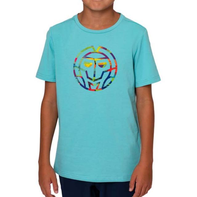 35%OFF在庫処分特価】BIDI BADU(ビディバドゥ) 2025 SP ジュニア(ボーイズ) KALEIDO カレイド チル 半袖Tシャツ B1620054-GNグリーン(24y12mテニス)