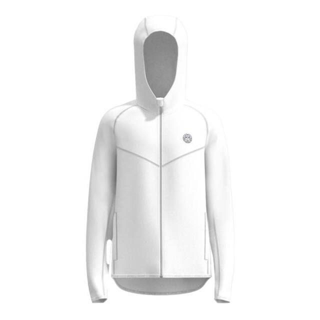 【9,000円以上で8％OFFクーポン】BIDI BADU(ビディバドゥ) ジュニア(ボーイズ) CREW フード付きジャケット 「定番」 B1610004-WH ホワイト(23y2mテニス)