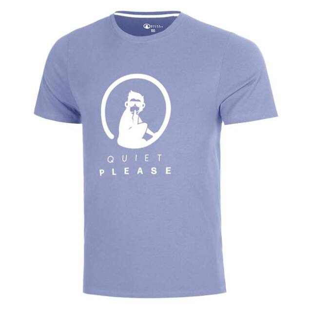 QUIET PLEASE(クワイエットプリーズ) 2026 FW ジュニア(ボーイズ) Glow アドバンテージ ロゴ 半袖Tシャツ QP80011-625 Vブルー(26y8mテニス)