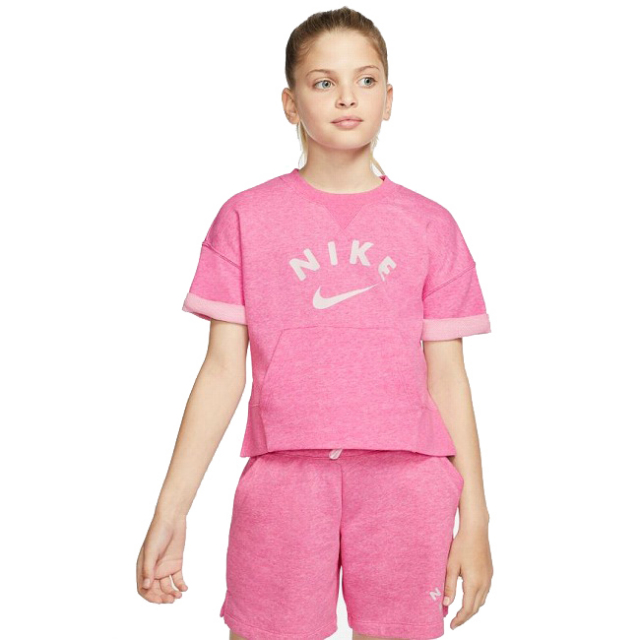 在庫処分特価 ナイキ Nike ジュニア ガールズ スポーツウエア Fb クルーネック半袖スウェットトレーナー Ck2775 693 マジックフラミンゴh 21y3mトレーニング 在庫処分特価 ナイキ Nike ジュニア ガールズ スポーツウエア Fb クルーネック半袖スウェットトレーナー Ck2775 693 マジックフラミンゴh 21y3mトレーニング