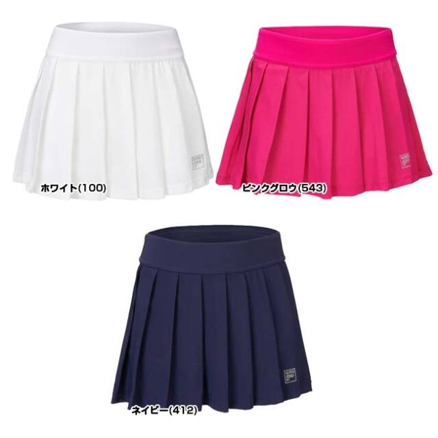 FILA(フィラ) ジュニア(ガールズ) プリーツスコート ひだ