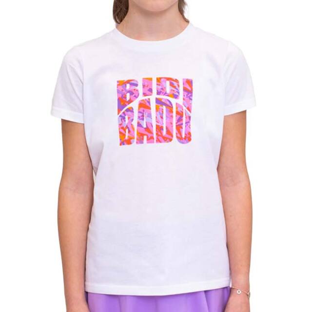BIDI BADU(ビディバドゥ) 2024 FA ジュニア(ガールズ) SPIKE チル 半袖Tシャツ G1620030-WH ホワイト(24y6mテニス)