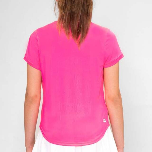 バビフェス Tシャツ ピンク ぎゃおぎゃお♫ BIDI BADU(ビディバドゥ) ジュニア(ガールズ) CREW ゲームシャツ