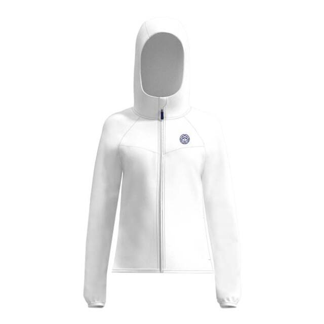 【9,000円以上で8％OFFクーポン】BIDI BADU(ビディバドゥ) ジュニア(ガールズ) CREW フード付きジャケット 「定番」 G1610004-WH ホワイト(23y2mテニス)