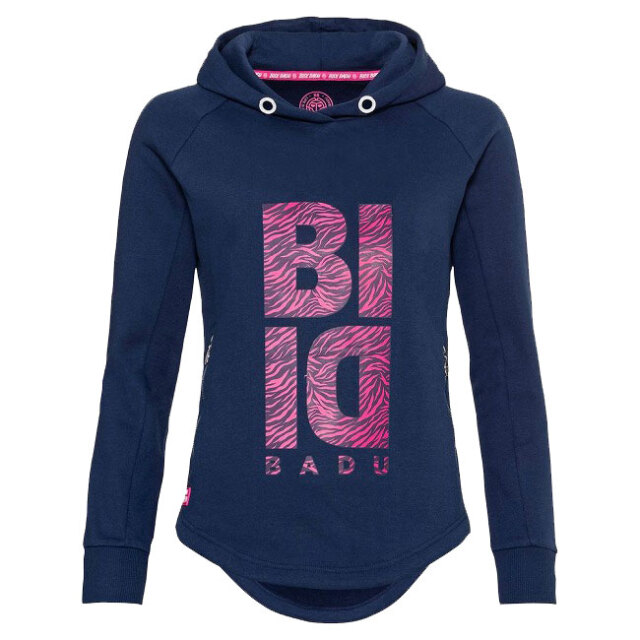 70%OFF在庫処分特価】BIDI BADU(ビディバドゥ) ジュニア(ガールズ) エレア(Elea) ライフスタイル 長袖フーディ パーカー G188035202-DBL ダークブルー(20y7mテニス)