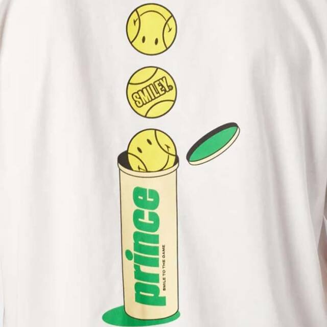 海外サイズ】プリンス(Prince) 2025 メンズ PRINCE×SMILEY ボール缶