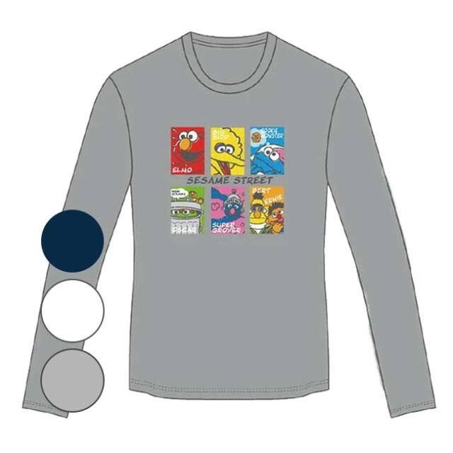 【日本サイズ】ゴーセン(Gosen) 2026 FW ユニセックス GOSEN×SESAME STREET キャラクタープリント プラクティスロングTシャツA 長袖 LSS04(26y10mテニス)