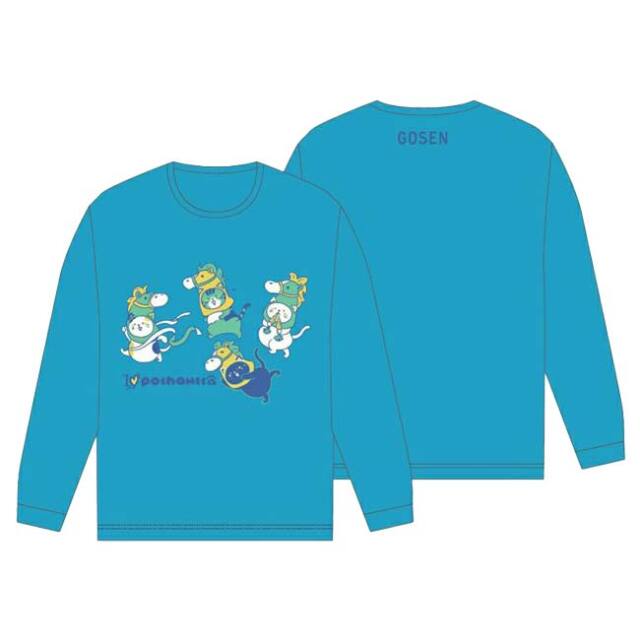 【新品.Mサイズ】GOSEN 全日本小学生大会2025 ロングTシャツ 新品☆GOSEN 全日本小学生大会 記念Tシャツ Mサイズ ブルー 2025