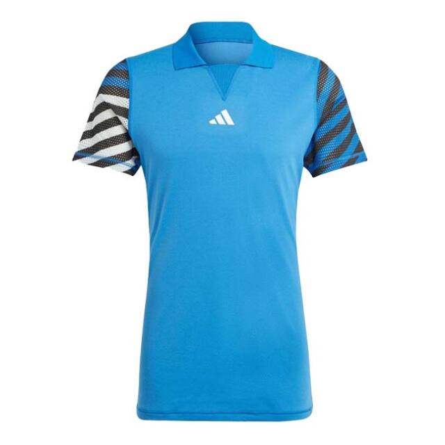 【20%OFFクーポン対象10日まで】在庫処分特価】「日本サイズ」アディダス(adidas) 2023 FA メンズ HEAT.RDY フリーリフト プロ 半袖ポロシャツ MK020-HY5872 ブライトローヤル(23y8mテニス)