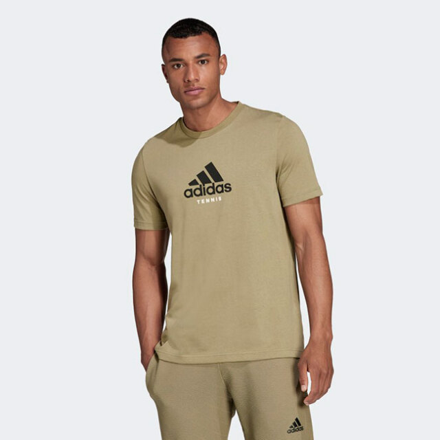 日本サイズ アディダス Adidas 21 Fw メンズ Us オープン Fenc グラフィック 半袖tシャツ Jls65 Gu62 オービットグリーン 21y9mテニス