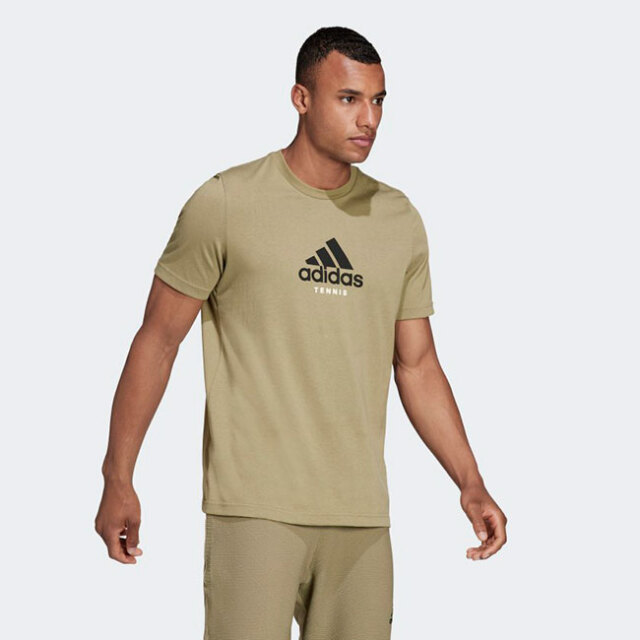 日本サイズ アディダス Adidas 21 Fw メンズ Us オープン Fenc グラフィック 半袖tシャツ Jls65 Gu62 オービットグリーン 21y9mテニス