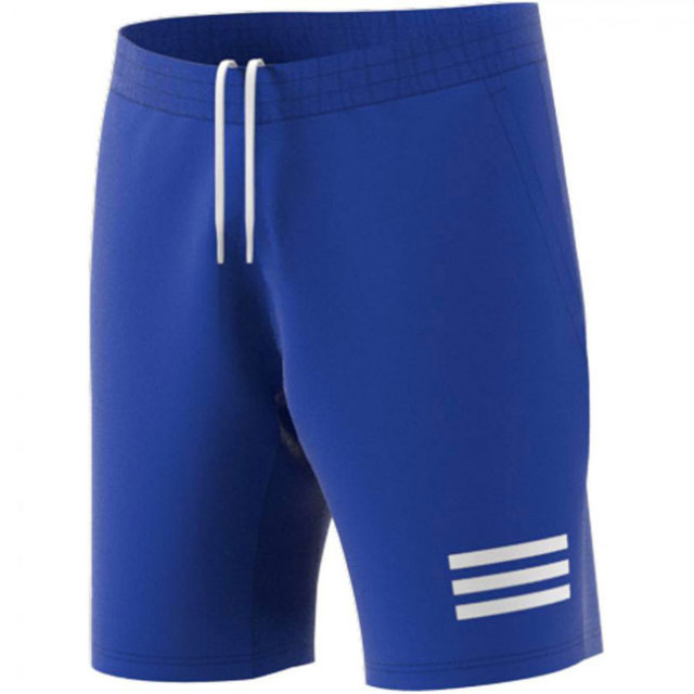 日本サイズ アディダス Adidas 21 Fw メンズ Club クラブ スリーストライプ ショートパンツ H ボールドブルー ホワイト 21y8mテニス