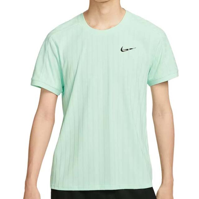 在庫処分特価】【日本サイズ】ナイキ(NIKE) 2025 FA メンズ コート スラム Dri-FIT アドバンテージ ゲームシャツ HM6711-353 ミントフォーム(25y8mテニス用ゲームウェア)