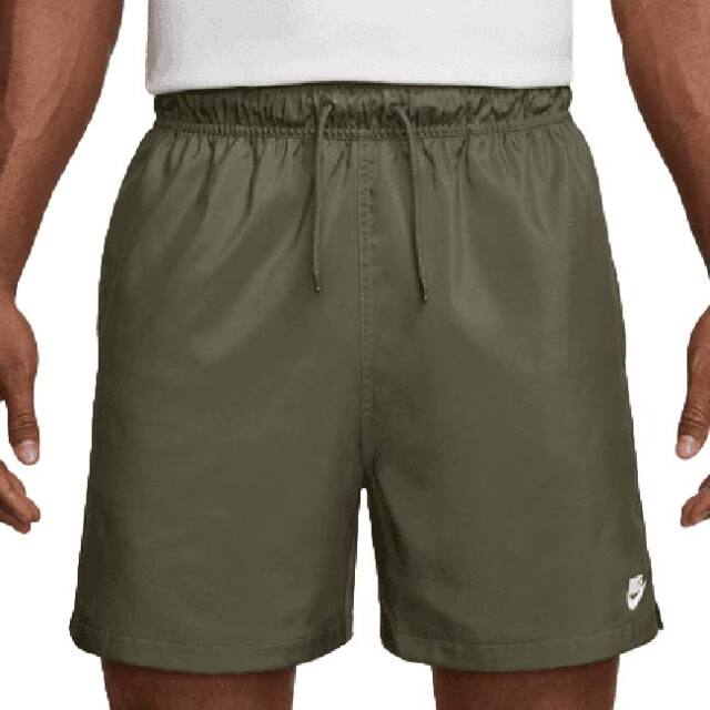 在庫処分特価】【日本サイズ】ナイキ(NIKE) 2025 SU メンズ CLUB クラブ ウーブンフローショートパンツ FN3308-222 ミディアムオリーブ×WH(25y7mトレーニング)