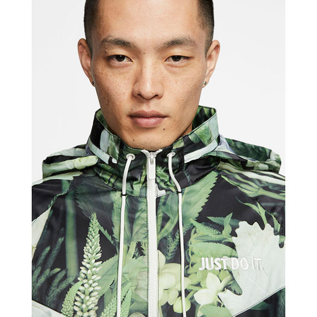 在庫処分特価 日本サイズ ナイキ Nike メンズ ウーブン フローラル ジャケット スポーツウェア Jdi ウィンドランナー Ck8077 0 スプルースオーラ y3mトレーニング