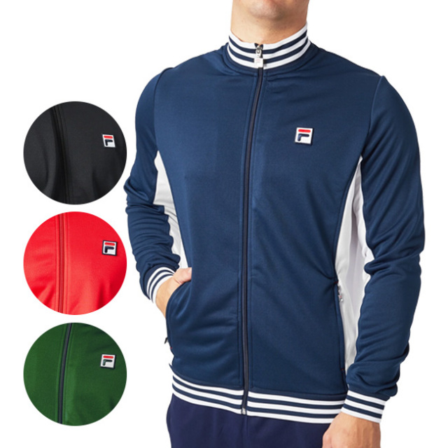 【ＵＳサイズ】FILA(フィラ) 2022 FW メンズ Olaf(オラフ) ジャケット FBM222002(22y10mテニス)