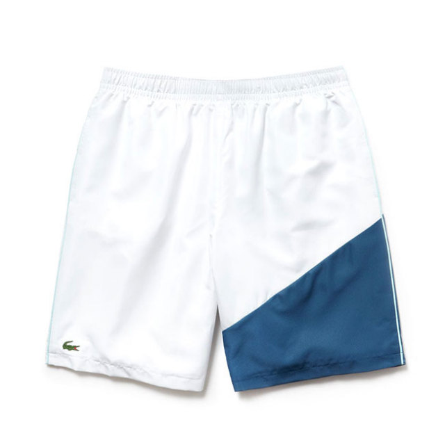 在庫処分特価 海外サイズ ラコステ Lacoste メンズ スポーツ コントラスト エッジング カラーブロック ショートパンツ Gh3533 19y5mテニス