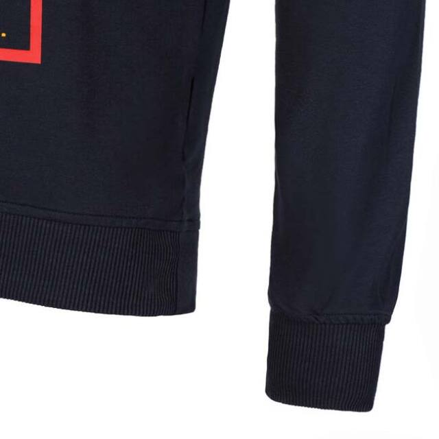 HYDROGEN（ハイドロゲン） COURT コート フーディ パーカー（黒）