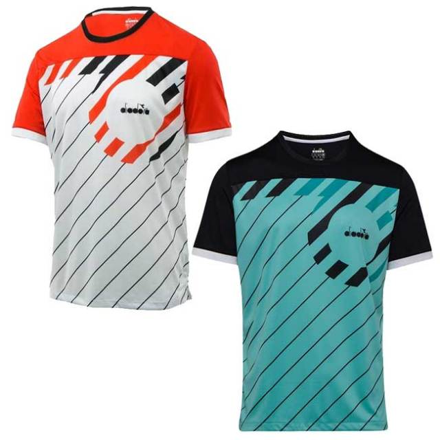 海外モデル 海外サイズ ディアドラ Diadra 19 Ss メンズ 海外モデル クルーtシャツ 19y2mテニス