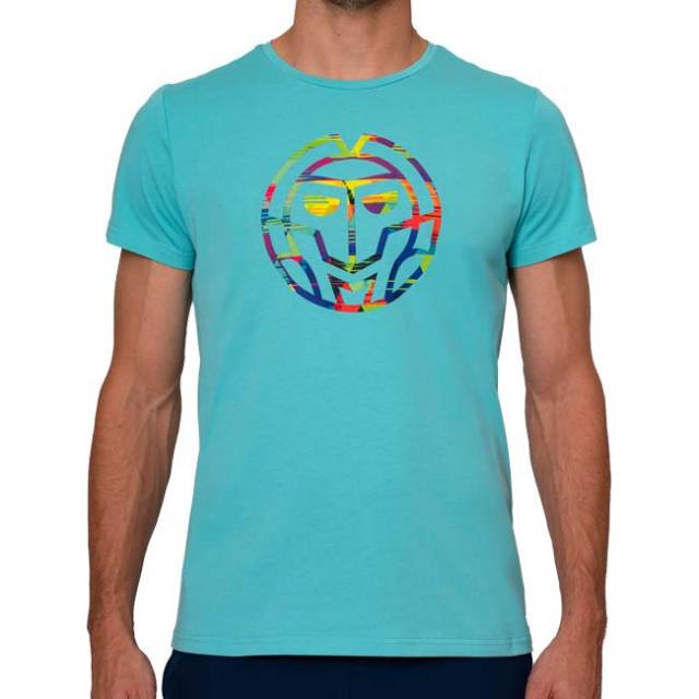 「海外サイズ」BIDI BADU(ビディバドゥ) 2025 SP メンズ KALEIDO カレイド チル 半袖Tシャツ M1620054-GNグリーン(24y12mテニス)