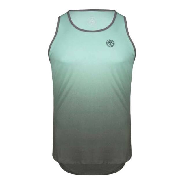 50%OFF在庫処分特価】「海外サイズ」BIDI BADU(ビディバドゥ) メンズ ATHLETICS リヴェイター ムーブ プリント タンクトップ M3580004-MTGR ミント×グレー(23y9mトレーニング)