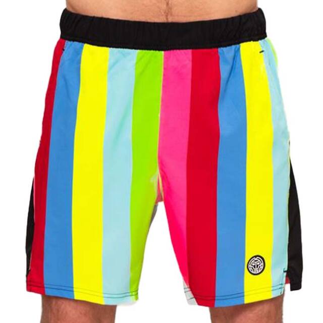 50%OFF在庫処分特価】「海外サイズ」BIDI BADU(ビディバドゥ) 2023 FA メンズ NEW YORK 全米オープン 7インチ ゲームショートパンツ M1470002-BKMX ブラック×ミックス(23y8mテニス)