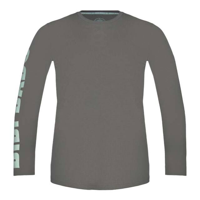 50%OFF在庫処分特価】「海外サイズ」BIDI BADU(ビディバドゥ) メンズ ATHLETICS SERRATUS ANT セラタスアント ムーブ 長袖Tシャツ M3330002-GR グレー(23y3mトレーニング)