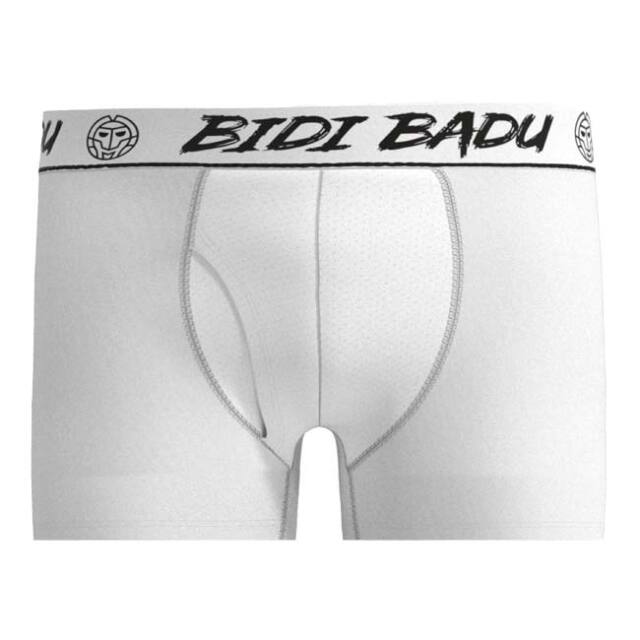 【9,000円以上で8％OFFクーポン】「海外サイズ」BIDI BADU(ビディバドゥ) メンズ CREW ボクサーショーツ 前開き ボクサーパンツ 「定番」 M1180001-WH ホワイト(23y1mテニス)