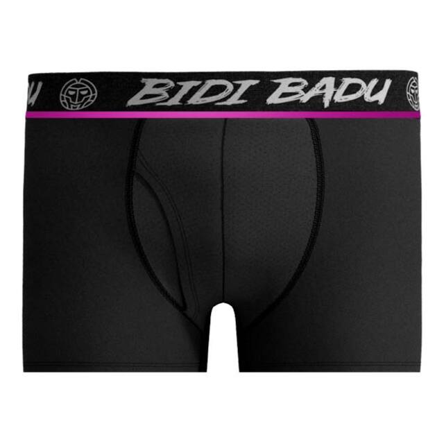 【TIMESALE】50%OFF在庫処分特価】「海外サイズ」BIDI BADU(ビディバドゥ) メンズ CREW ボクサーショーツ 前開き ボクサーパンツ 「定番」 M1180001-BK ブラック(23y1mテニス)