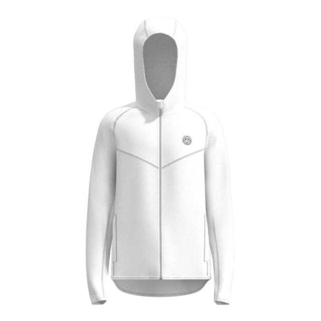 【9,000円以上で8％OFFクーポン】「海外サイズ」BIDI BADU(ビディバドゥ) メンズ CREW フード付きジャケット 「定番」 M1610004-WH ホワイト(23y1mテニス)