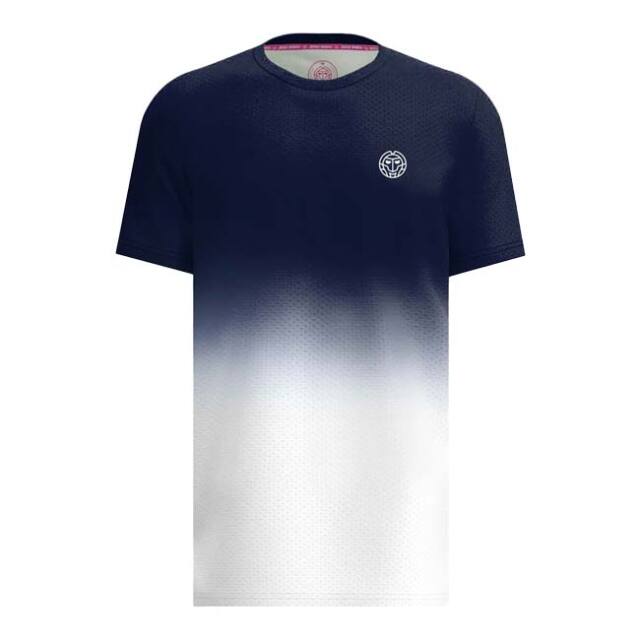 40%OFF在庫処分特価】「海外サイズ」BIDI BADU(ビディバドゥ) メンズ CREW グラディエント 半袖Tシャツ 「定番」 M1620003-DBLWH ダークブルー×WH(23y1mテニス)