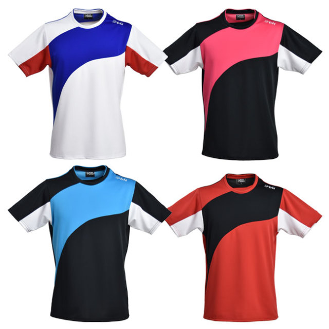 在庫処分特価 日本サイズ ブラックナイト Black Knight ユニセックス ゲームウエア Tシャツ T 9584 19y6mバドミントン