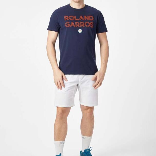 未使用　メンズ　ローランギャロス　Tシャツ　全仏　テニス　ウェア　ロゴL XL 未使用 メンズ ローランギャロス Tシャツ 全仏 テニス ウェア