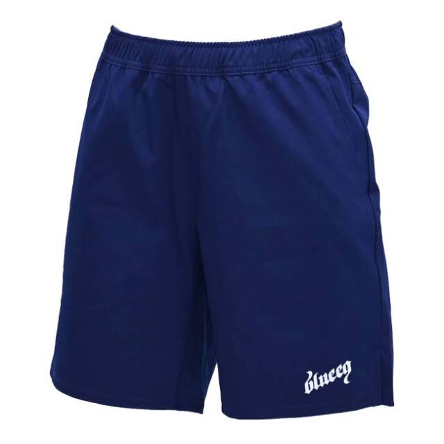 【10％OFFマジッククーポン対象】【日本サイズ】blueeq(ブルイク) メンズ TECH SHORT PANTS FOR TEAM テック ショートパンツ 吸汗速乾 UVカット BQAP-00021-040 ネイビー(25y11mテニス)